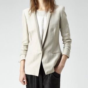 NWT HELMUT LANG LINEN BLAZER